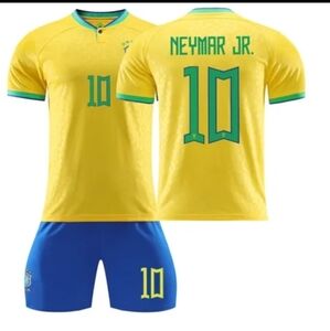 Neymar toddler unisex uniforms Brazil number 10 Neymar jr. XSMALL to 2XLARGE